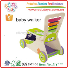 EN71 Standard Big Activity Baby Walker Toy, High Quality Wooden Baby Walker